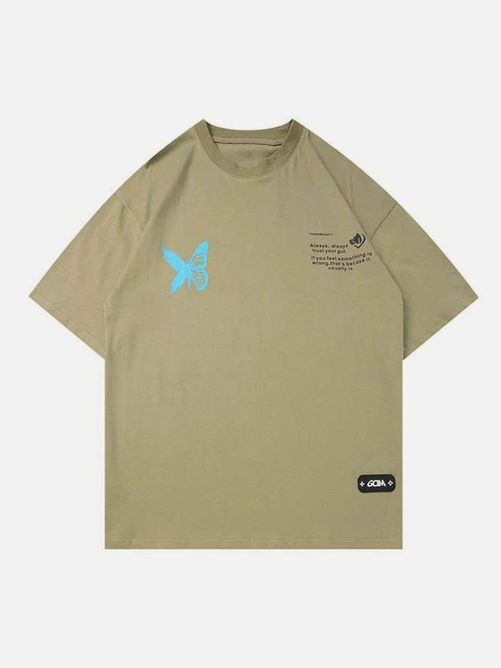 Thesclo - "Crack Butterfly" Tee - Streetwear Fashion - thesclo.com