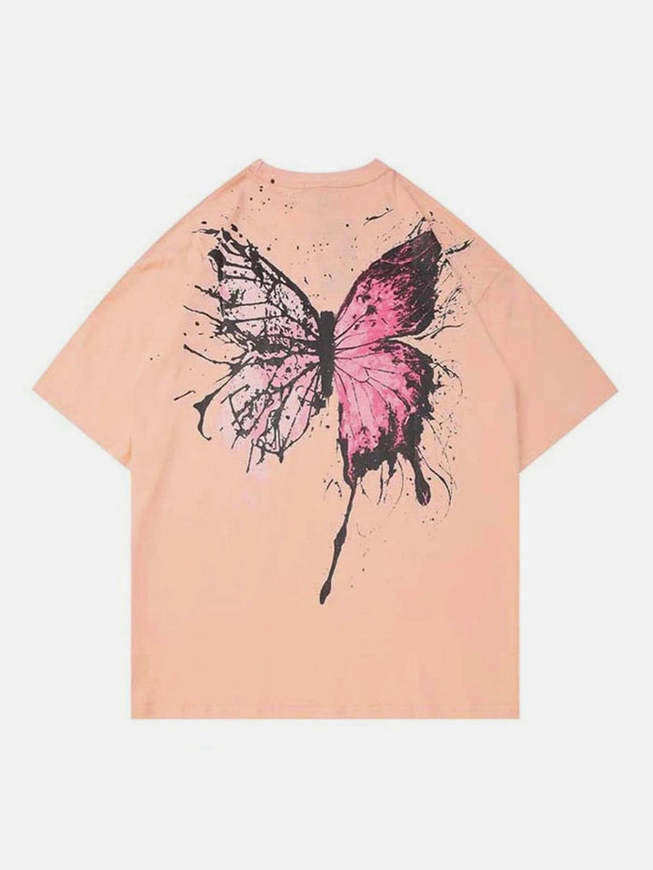 Thesclo - "Crack Butterfly" Tee - Streetwear Fashion - thesclo.com