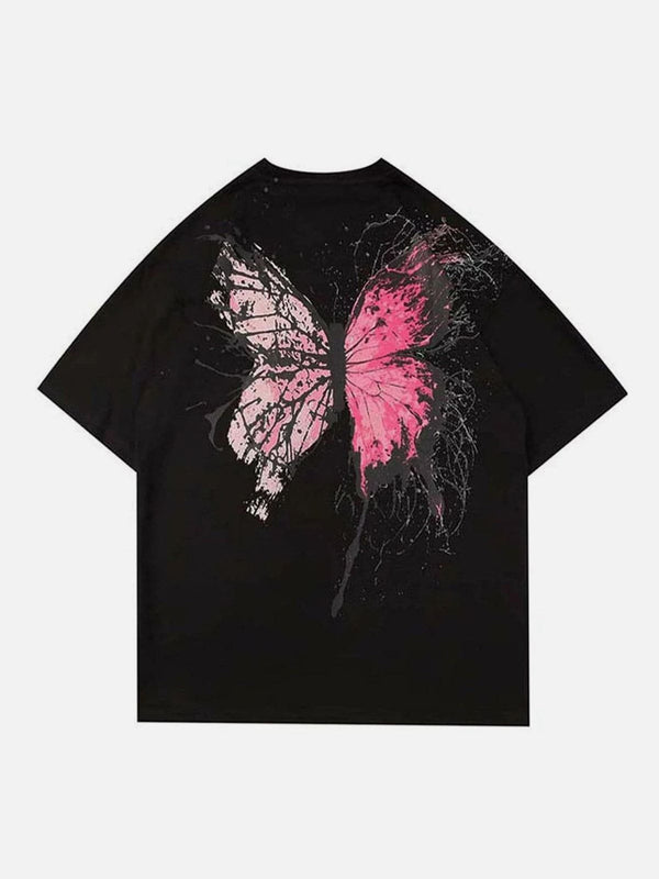 Thesclo - "Crack Butterfly" Tee - Streetwear Fashion - thesclo.com