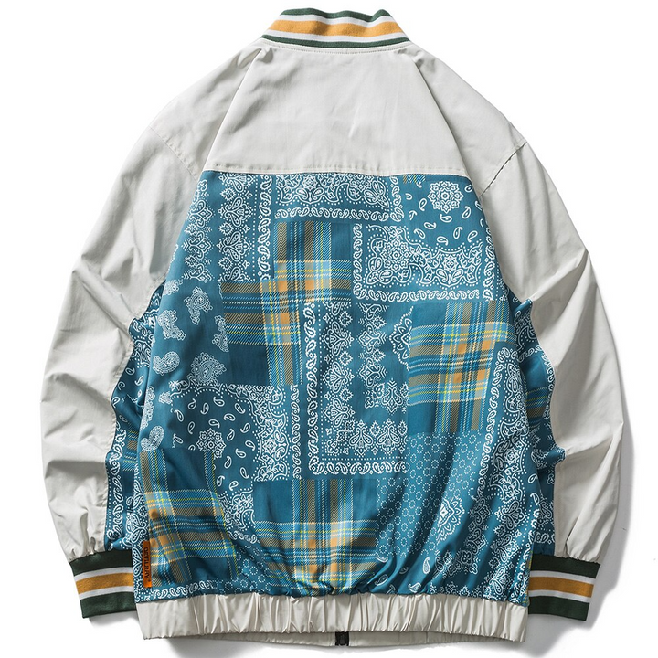 Thesclo - DEUILRNY Blue Jacket - Streetwear Fashion - thesclo.com