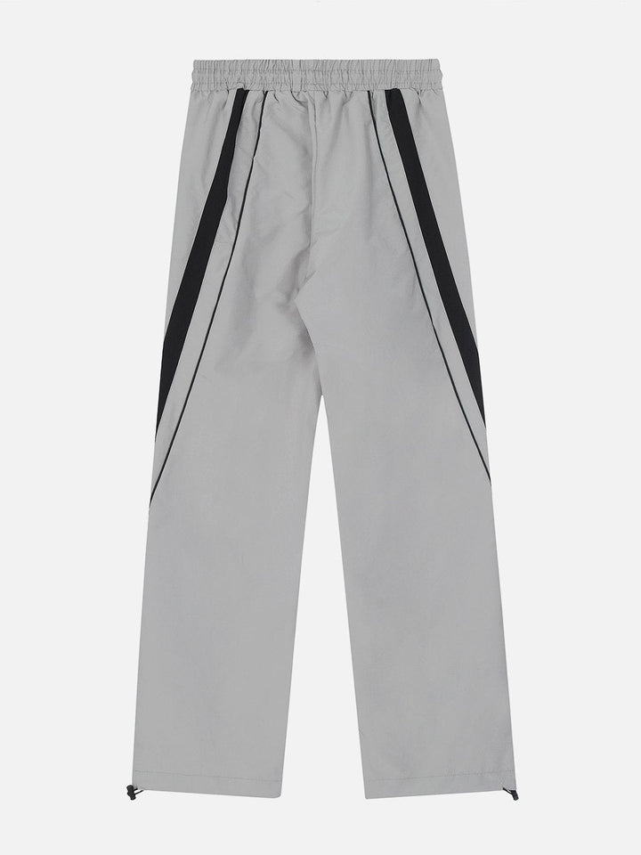 Thesclo - Diagonal Stripe Pants - Streetwear Fashion - thesclo.com