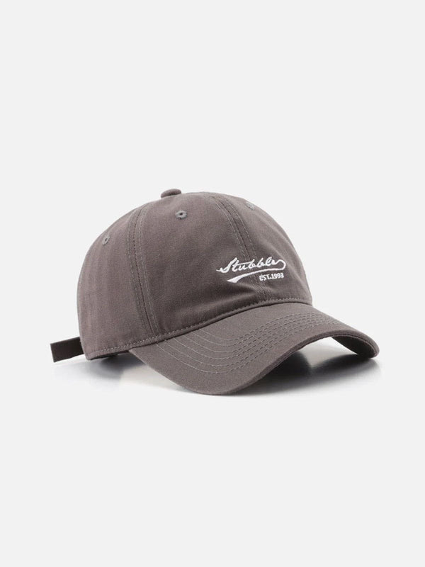Thesclo - Embroidered Letters Baseball Cap - Streetwear Fashion - thesclo.com