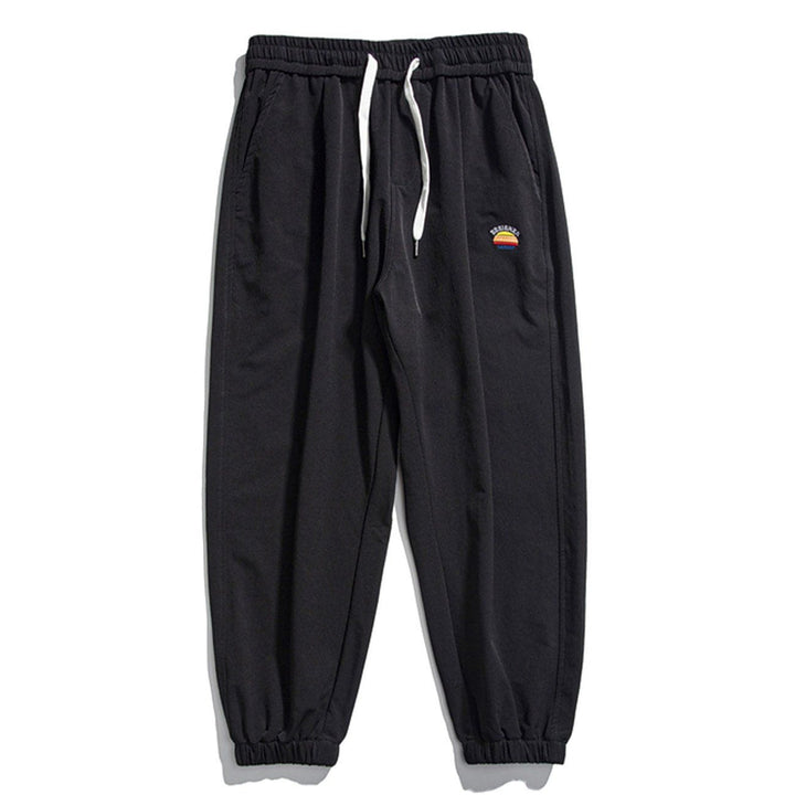 Thesclo - Embroidered Logo Sweatpants - Streetwear Fashion - thesclo.com