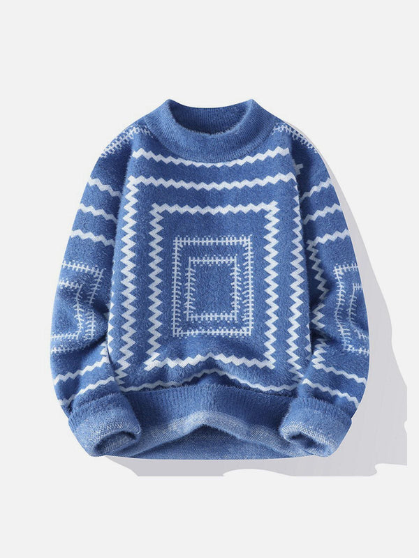 Thesclo - Endless Door Stripe Sweater - Streetwear Fashion - thesclo.com