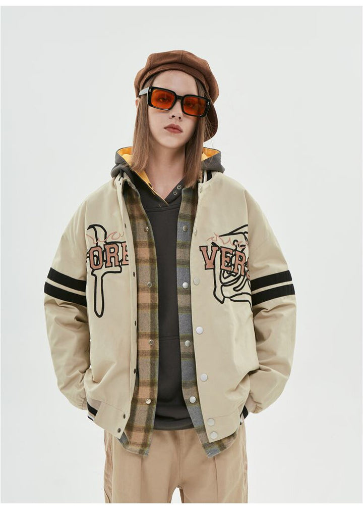 Thesclo - FOREVERS Khaki Jacket - Streetwear Fashion - thesclo.com