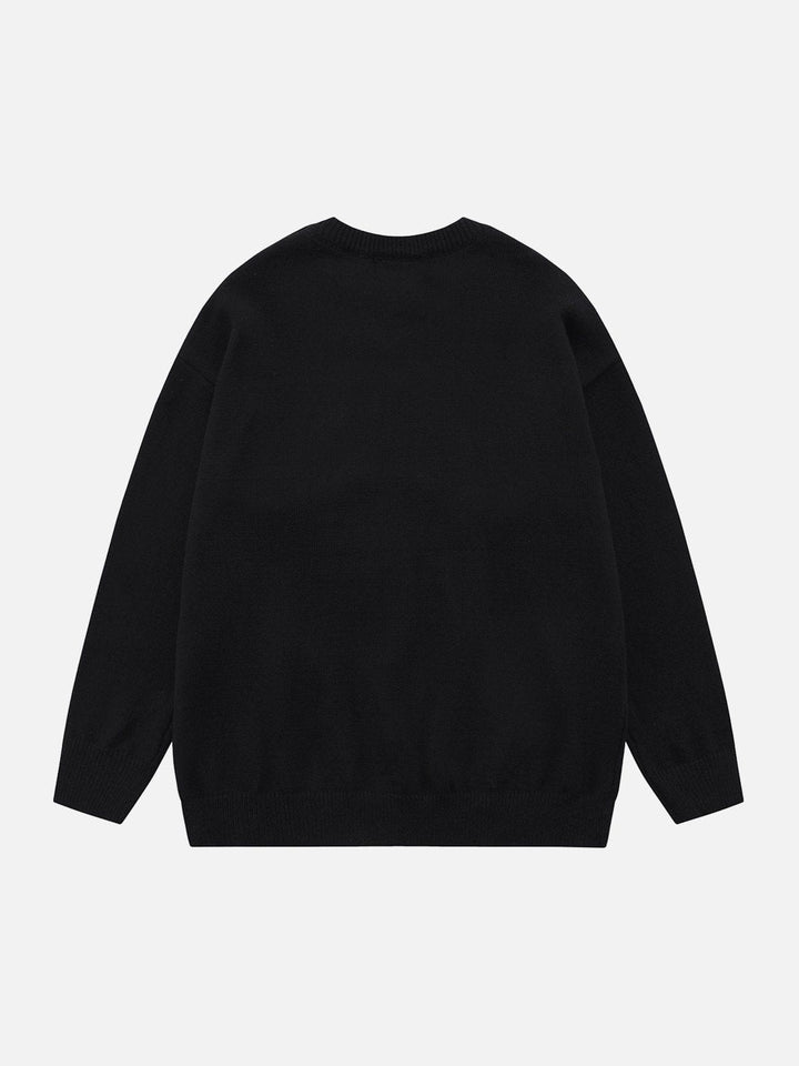 Thesclo - Flocking Ghost Sweater - Streetwear Fashion - thesclo.com