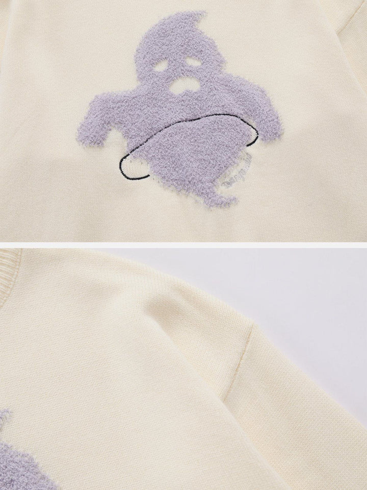 Thesclo - Flocking Ghost Sweater - Streetwear Fashion - thesclo.com