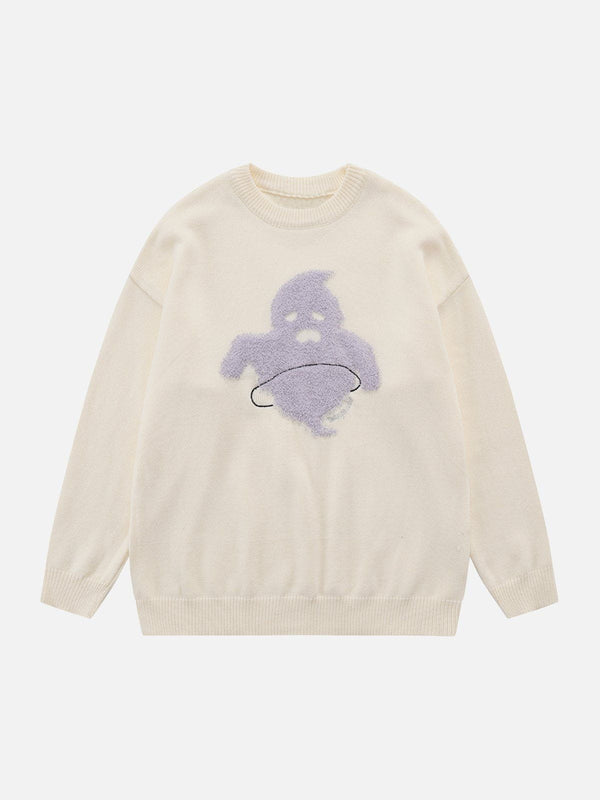 Thesclo - Flocking Ghost Sweater - Streetwear Fashion - thesclo.com