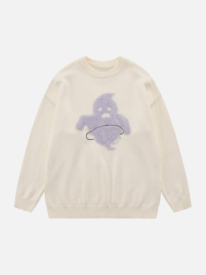 Thesclo - Flocking Ghost Sweater - Streetwear Fashion - thesclo.com