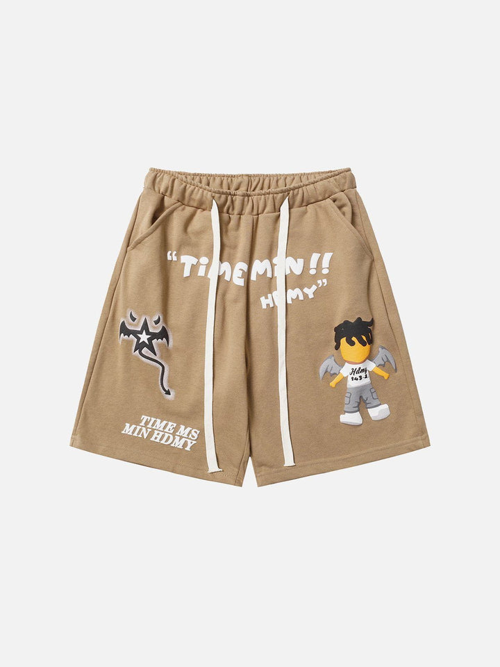 Thesclo - Foam Printing Shorts - Streetwear Fashion - thesclo.com