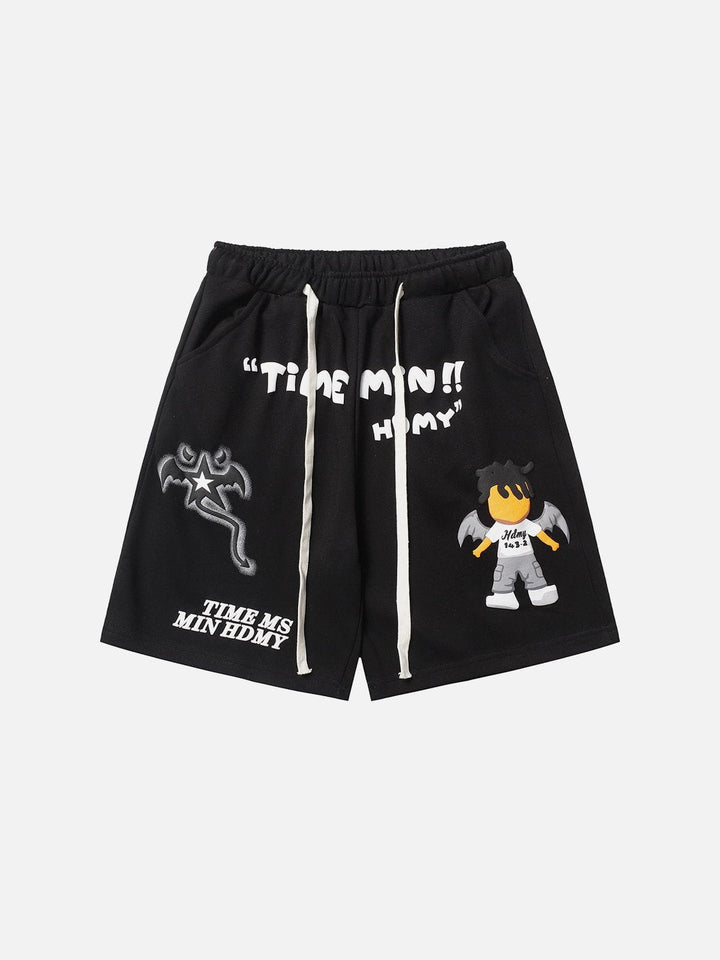 Thesclo - Foam Printing Shorts - Streetwear Fashion - thesclo.com