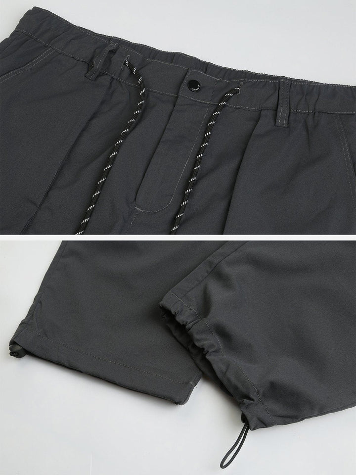 Thesclo - Functional Ribbon Cargo Pants - Streetwear Fashion - thesclo.com