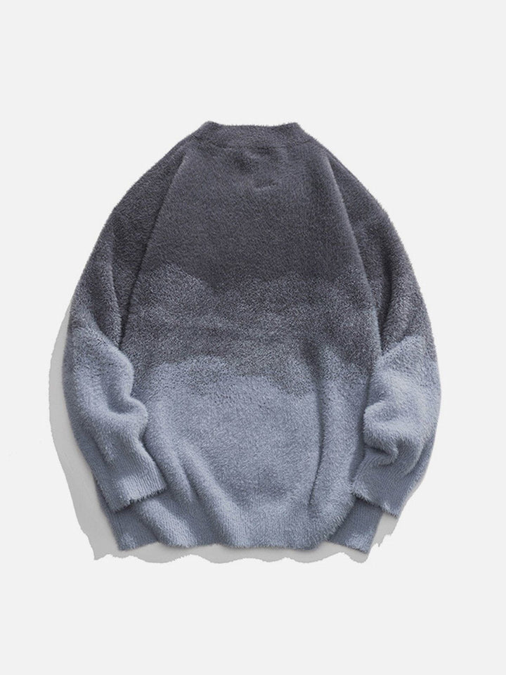 Thesclo - Gradient Knit Sweater - Streetwear Fashion - thesclo.com