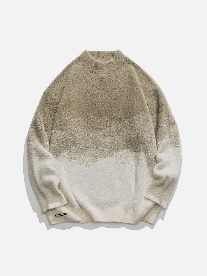 Thesclo - Gradient Knit Sweater - Streetwear Fashion - thesclo.com