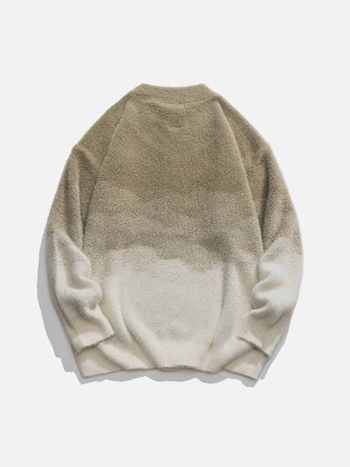 Thesclo - Gradient Knit Sweater - Streetwear Fashion - thesclo.com