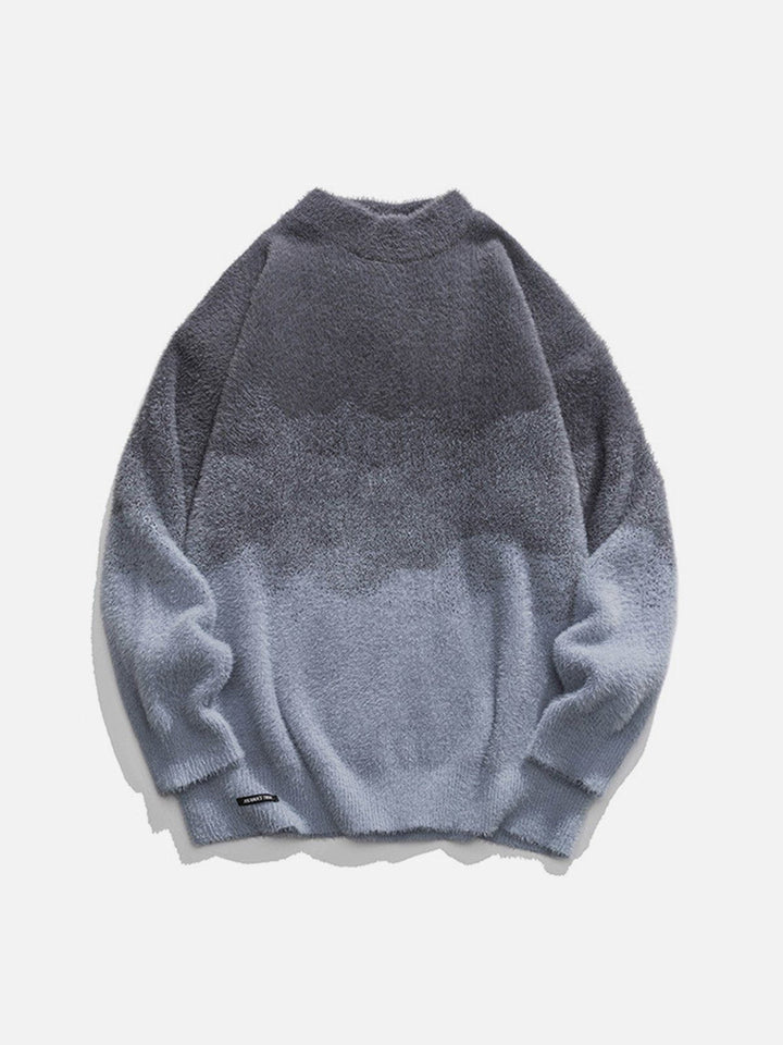 Thesclo - Gradient Knit Sweater - Streetwear Fashion - thesclo.com