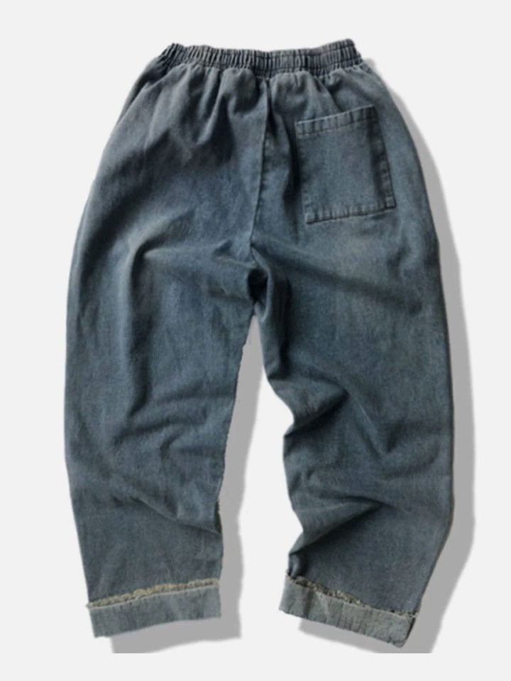 Thesclo - Gradient Webbing Jeans - Streetwear Fashion - thesclo.com