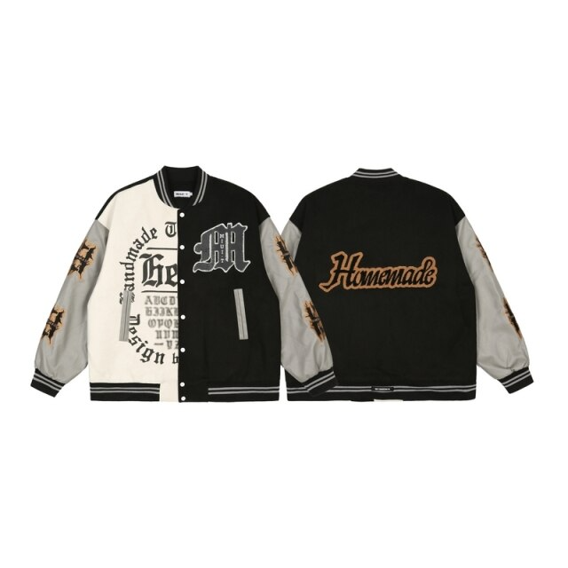 Thesclo - HM Baseball Jacket - Streetwear Fashion - thesclo.com