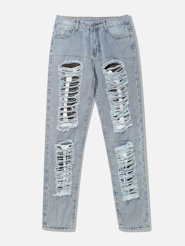 Thesclo - Holes To Hide Bones Jeans - Streetwear Fashion - thesclo.com