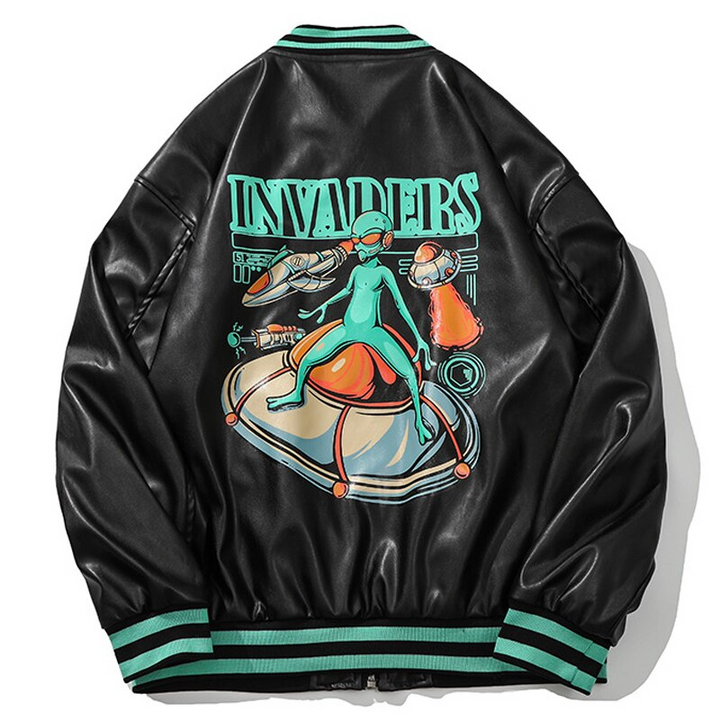 Thesclo - INVADERS College Jacket - Streetwear Fashion - thesclo.com