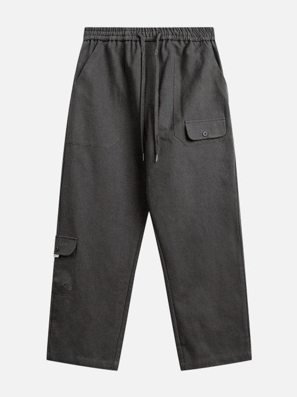 Thesclo - Irregular Pocket Design Cargo Pants - Streetwear Fashion - thesclo.com