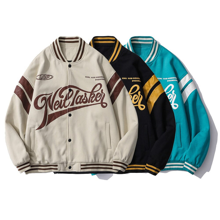 Thesclo - LOP Baseball Jacket - Streetwear Fashion - thesclo.com