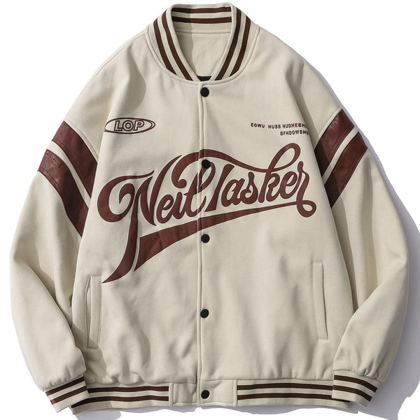 Thesclo - LOP Baseball Jacket - Streetwear Fashion - thesclo.com