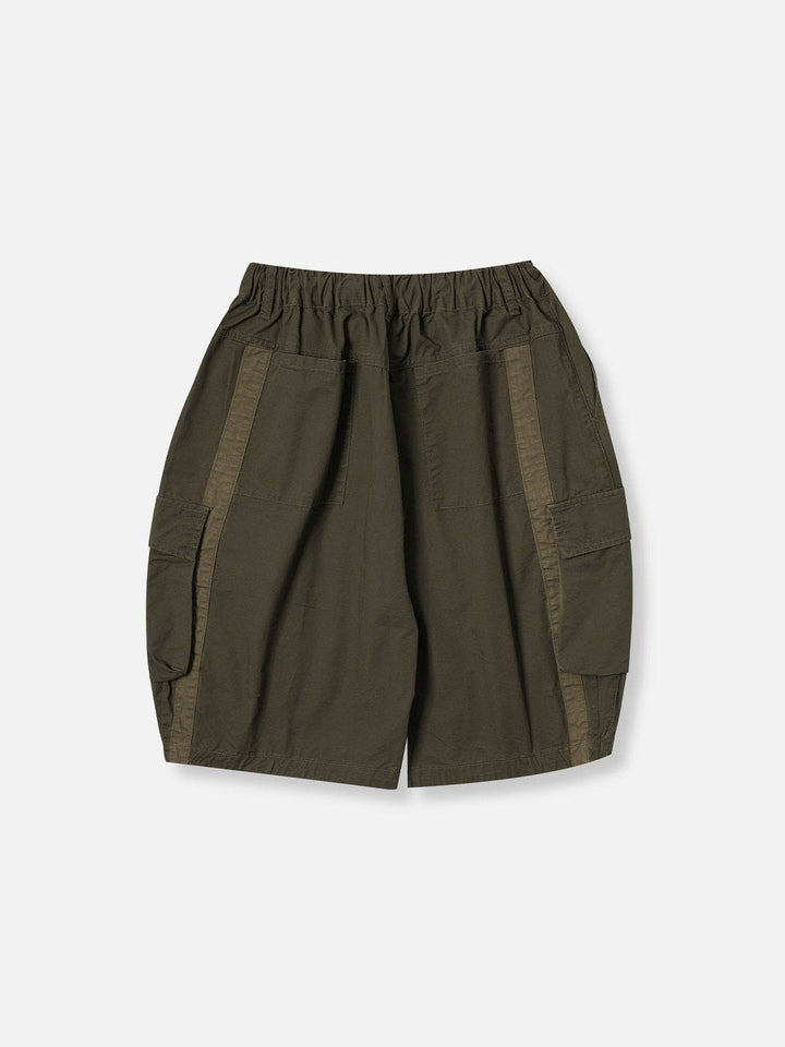 Thesclo - Large Pocket Patchwork Shorts - Streetwear Fashion - thesclo.com