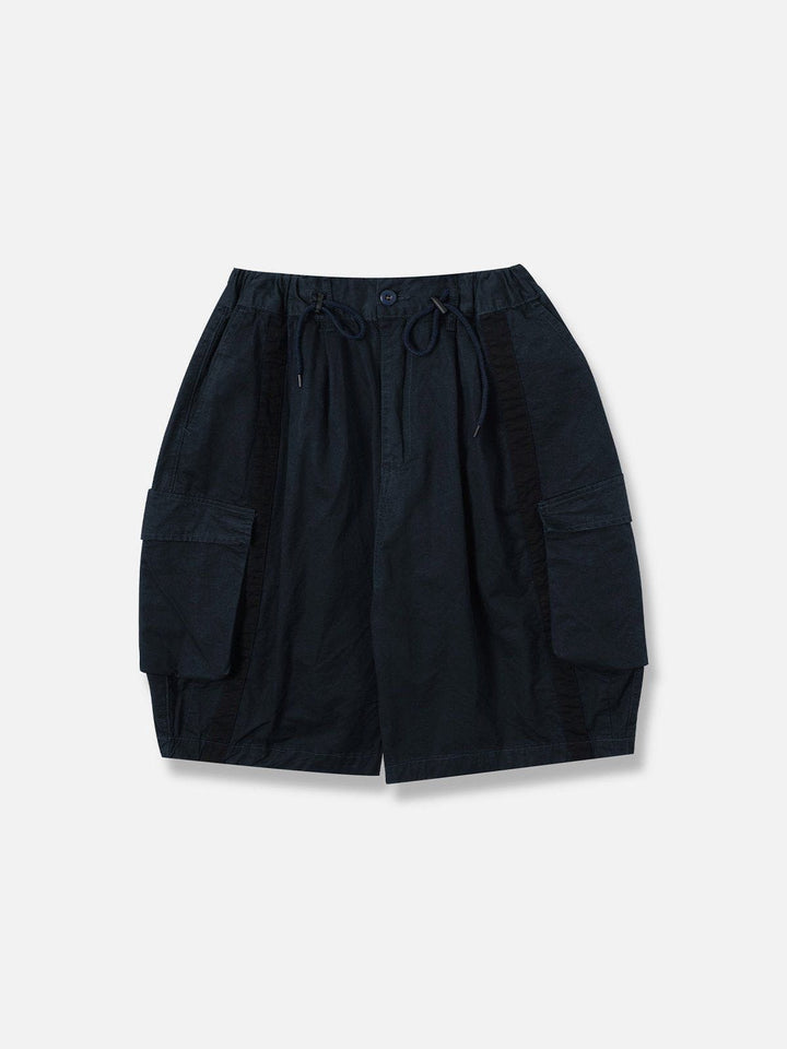 Thesclo - Large Pocket Patchwork Shorts - Streetwear Fashion - thesclo.com