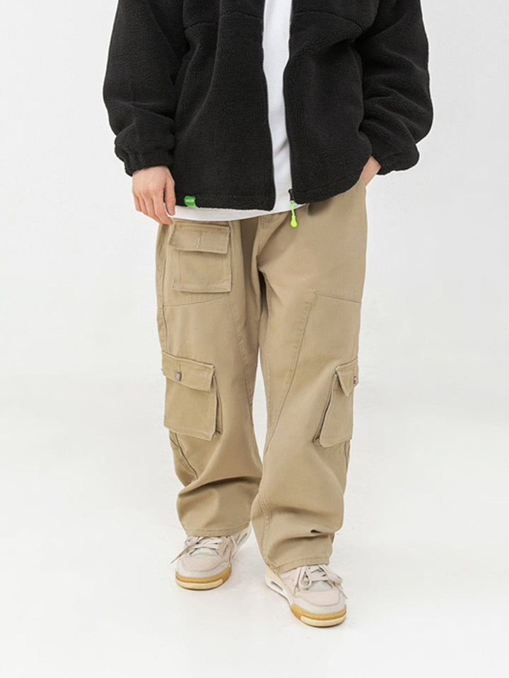 Thesclo - Large Pockets Cargo Pants - Streetwear Fashion - thesclo.com