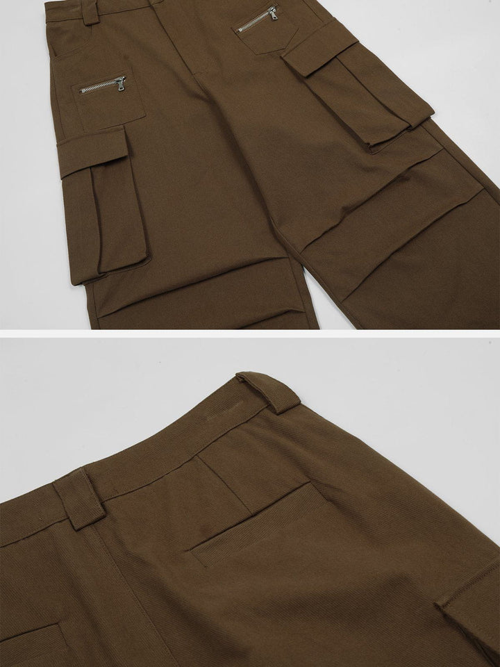 Thesclo - Large Pockets Cargo Pants - Streetwear Fashion - thesclo.com