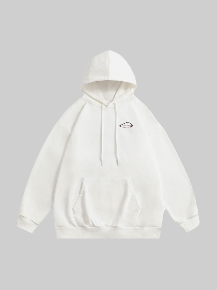 Thesclo - Letter Cut Hoodie - Streetwear Fashion - thesclo.com