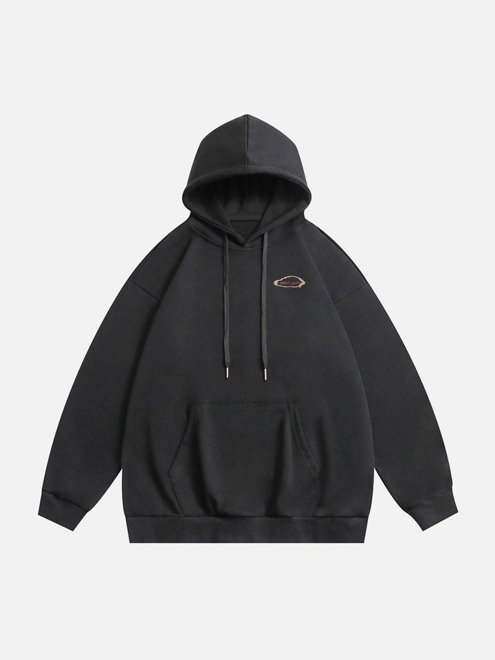 Thesclo - Letter Cut Hoodie - Streetwear Fashion - thesclo.com