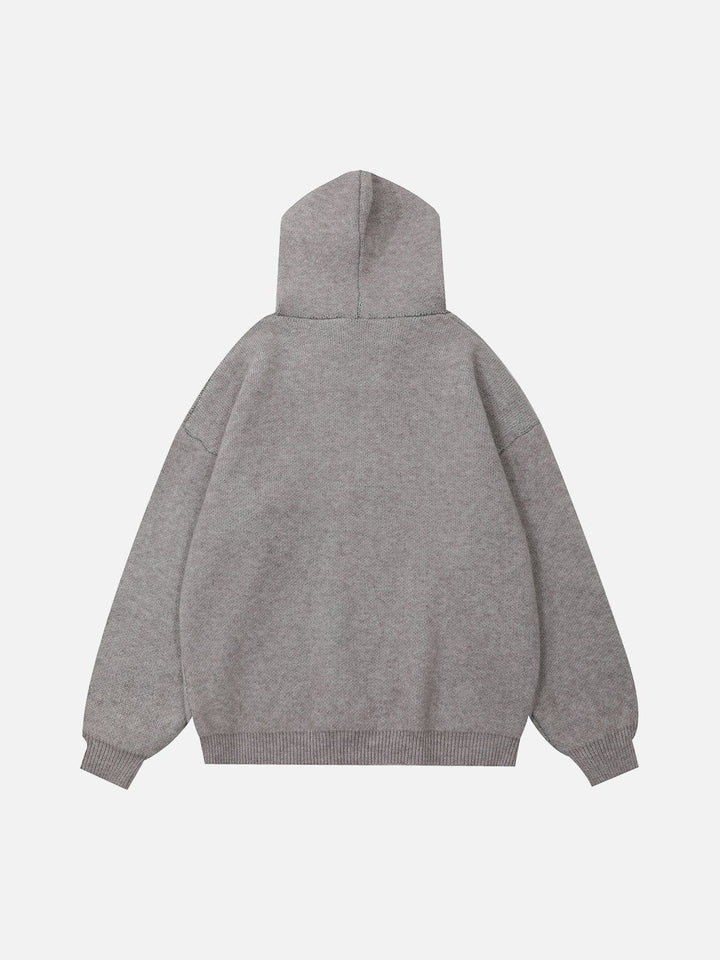 Thesclo - Letter Embroidery Hoodie - Streetwear Fashion - thesclo.com