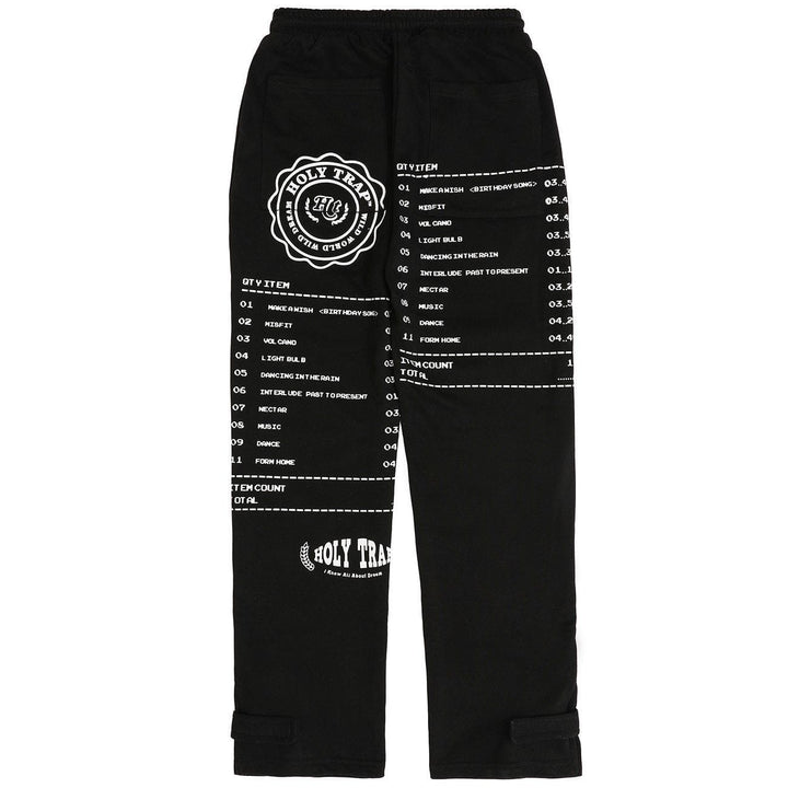 Thesclo - Letter Print Sweatpants - Streetwear Fashion - thesclo.com