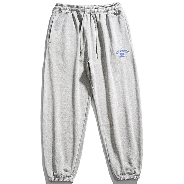 Thesclo - Letter Print Sweatpants - Streetwear Fashion - thesclo.com