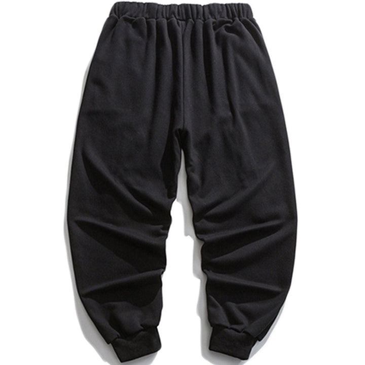 Thesclo - Letter Printed Zipper Design Sweatpants - Streetwear Fashion - thesclo.com