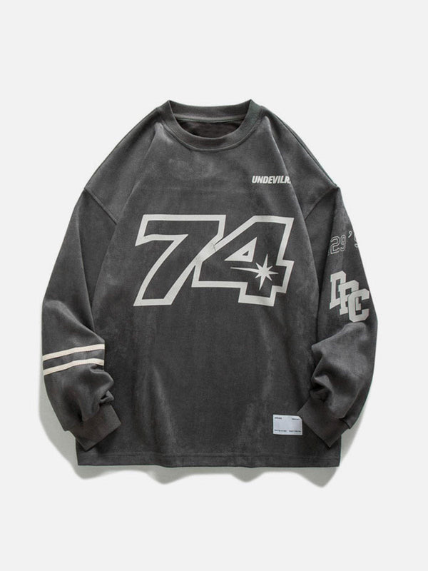 Thesclo - Lettered Sweatshirt - Streetwear Fashion - thesclo.com