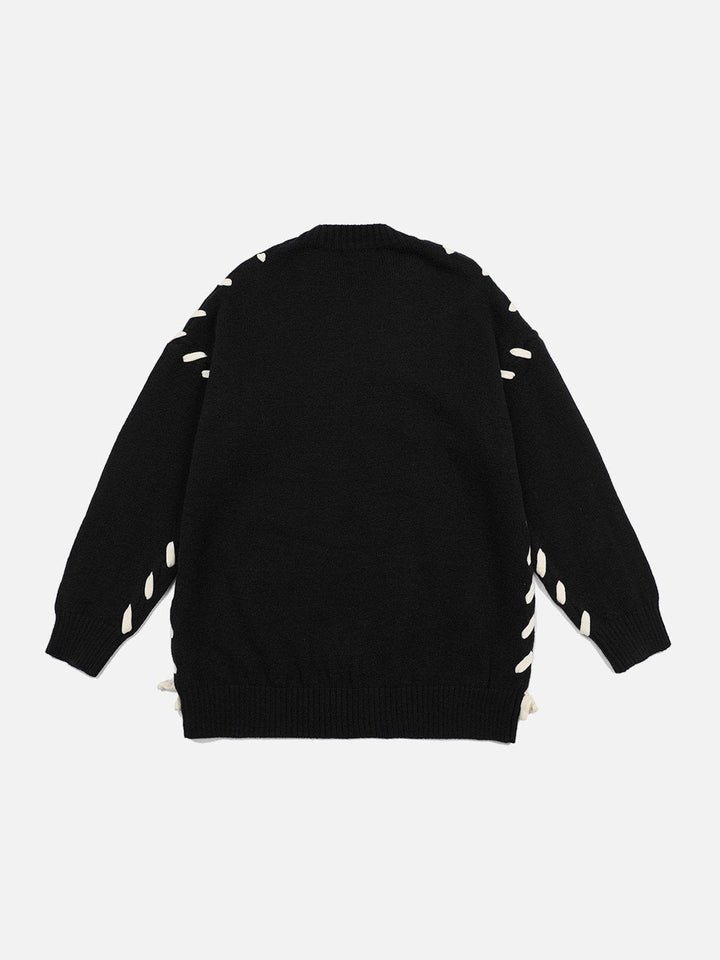 Thesclo - Line Splicing Sweater - Streetwear Fashion - thesclo.com