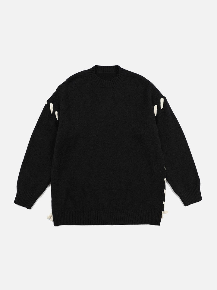 Thesclo - Line Splicing Sweater - Streetwear Fashion - thesclo.com