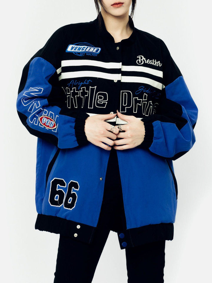 Thesclo - Little Prince Racing Detachable Jacket - Streetwear Fashion - thesclo.com