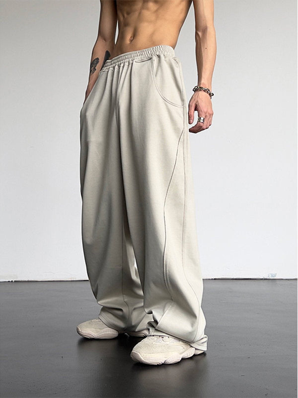 Thesclo - Loose High Waist Pants - Streetwear Fashion - thesclo.com