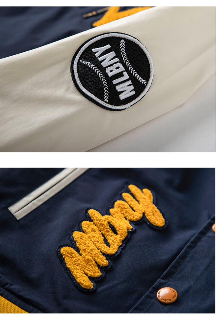 Thesclo - MLBNY Baseball Jacket - Streetwear Fashion - thesclo.com