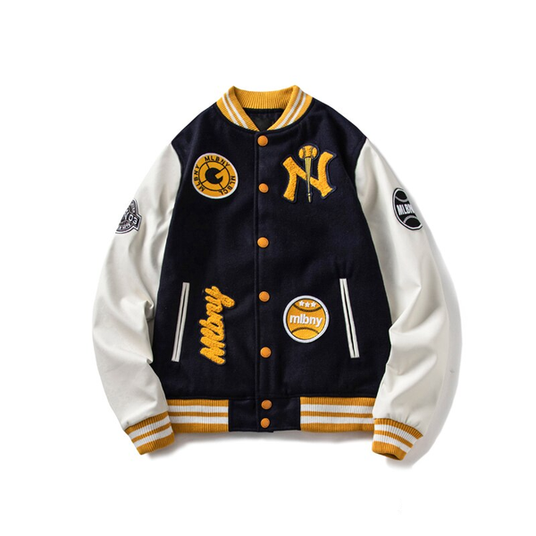 Thesclo - MLBNY Baseball Jacket - Streetwear Fashion - thesclo.com
