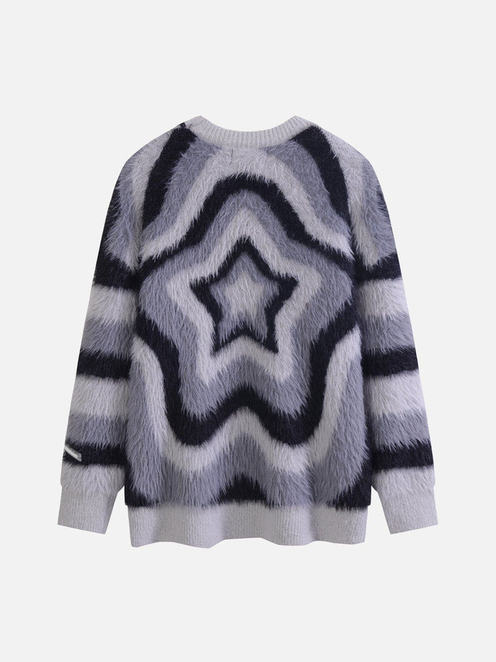 Thesclo - Mohair Star Sweater - Streetwear Fashion - thesclo.com