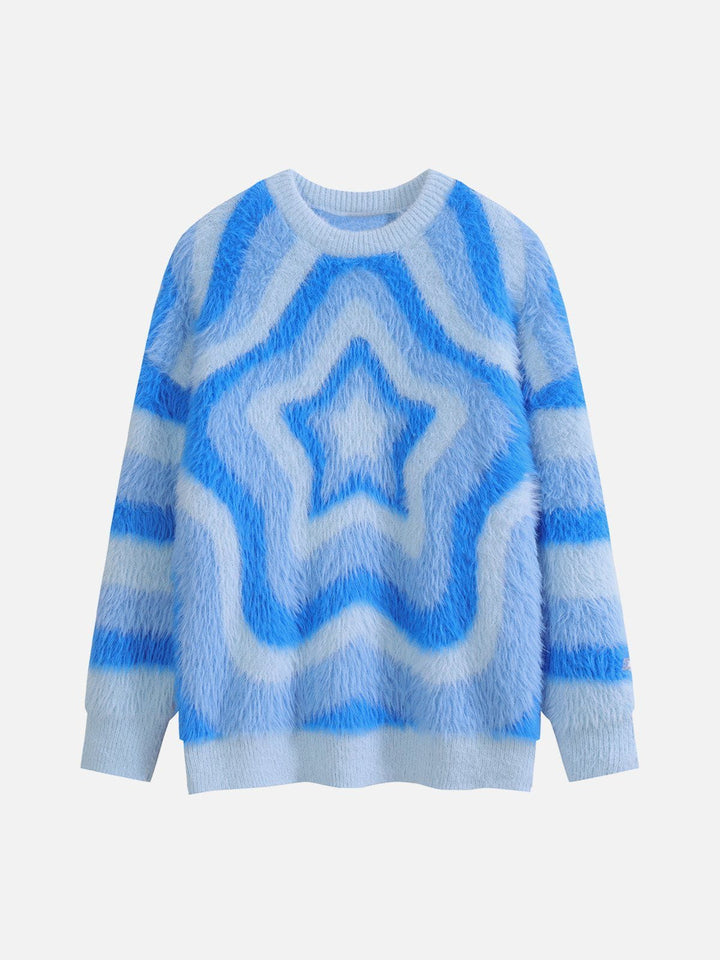 Thesclo - Mohair Star Sweater - Streetwear Fashion - thesclo.com