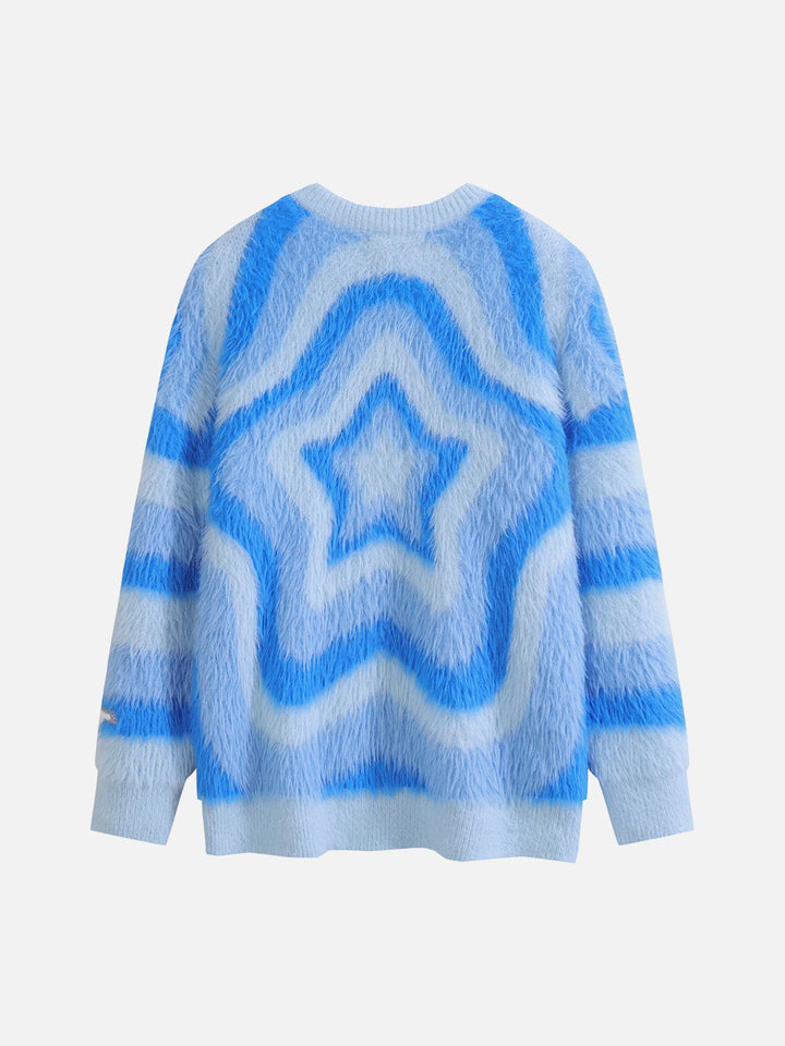 Thesclo - Mohair Star Sweater - Streetwear Fashion - thesclo.com