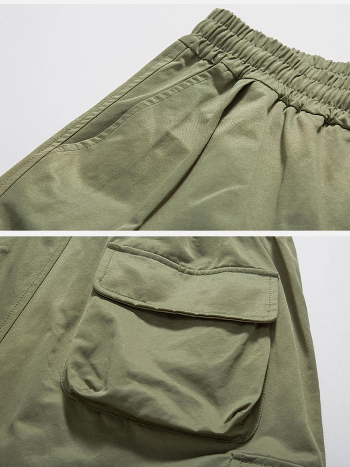 Thesclo - Multi-Pocket Cargo Pants - Streetwear Fashion - thesclo.com