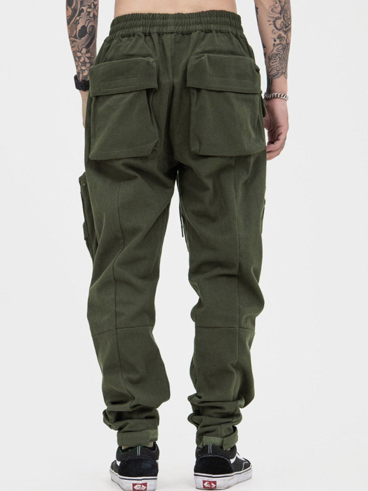 Thesclo - Multi Pocket Technical Cargo Pants - Streetwear Fashion - thesclo.com