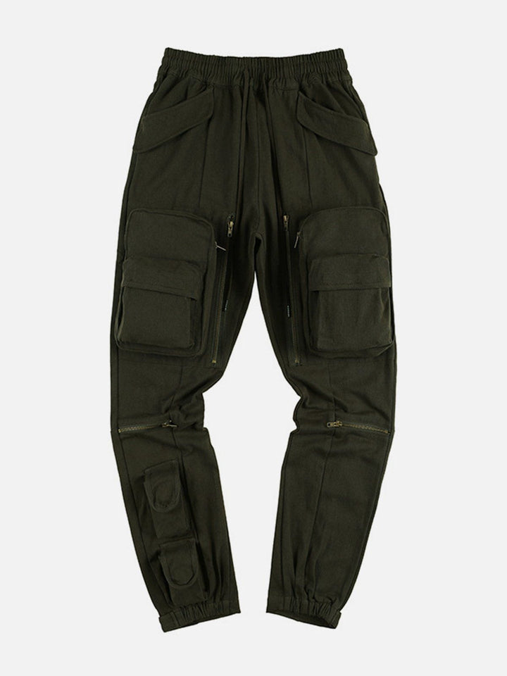 Thesclo - Multi Pocket Technical Cargo Pants - Streetwear Fashion - thesclo.com